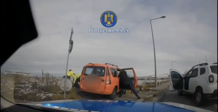 Un tânăr din Sibiu a furat o mașină în ajunul Revelionului și s-a plimbat două luni până să fie prins