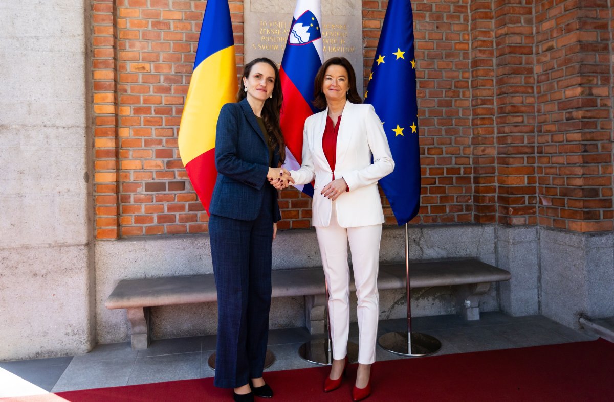 Oana toiu, ministrul Afacerilor Externe, a intreprins o vizita oficiala in Republica Slovenia