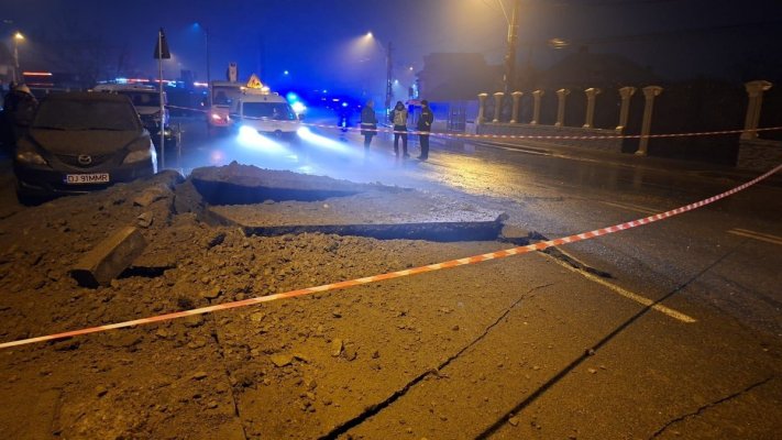 Peste 1.300 de oameni din Craiova și localitățile din jur au rămas fără gaze după o avarie la o conductă