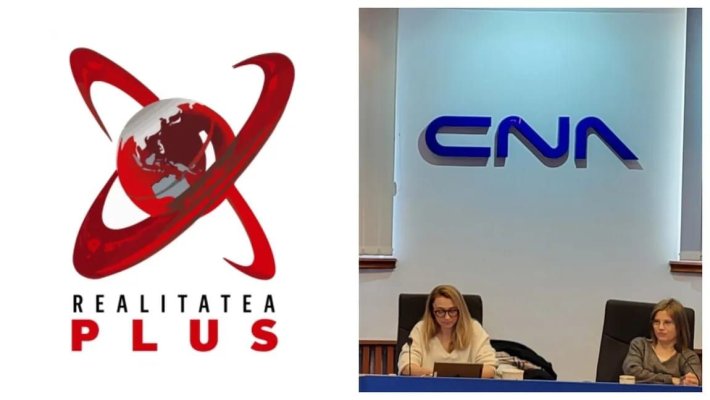 CNA a decis: Realitatea Plus va avea emisia suspendată timp de trei ore