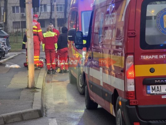 Accident pe str. Traian. Un bărbat în vârstă de 71 de ani a murit  