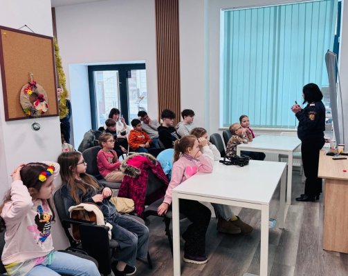 ISU Dobrogea a desfășurat activități de informare în caz de urgență pentru cei refugiați 
