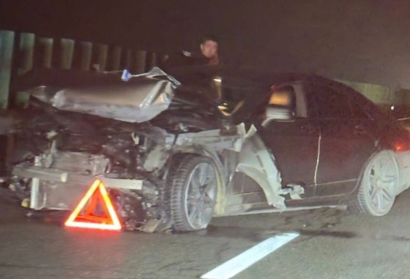 Accident rutier grav, pe autostrada A2, pe sensul de mers către Constanța
