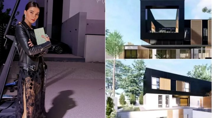 Vila impresionantă în care locuiește Alina Pușcaș este o redefinire a minimalismului