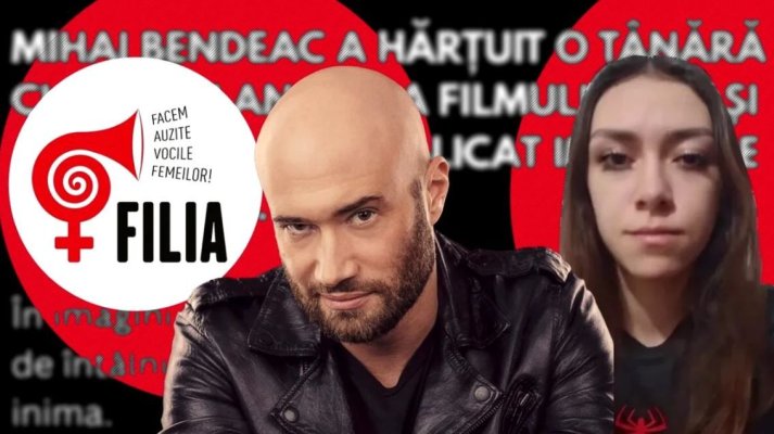 Centrul Filia a șters postarea în care îl acuza pe Mihai Bendeac de agresiune. Cum își motivează decizia: „Ne cerem scuze”