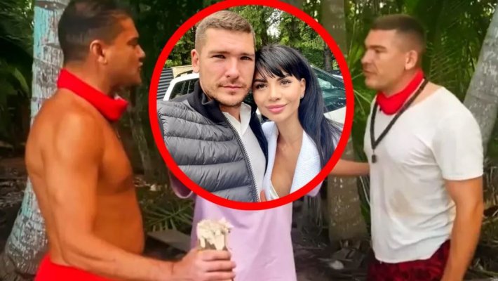 Boureanu și Donca se știau de dinainte de Survivor. Soția lui Călin i-a dat de gol