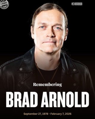 Brad Arnold, solistul trupei rock 3 Doors Down, a murit la 47 de ani