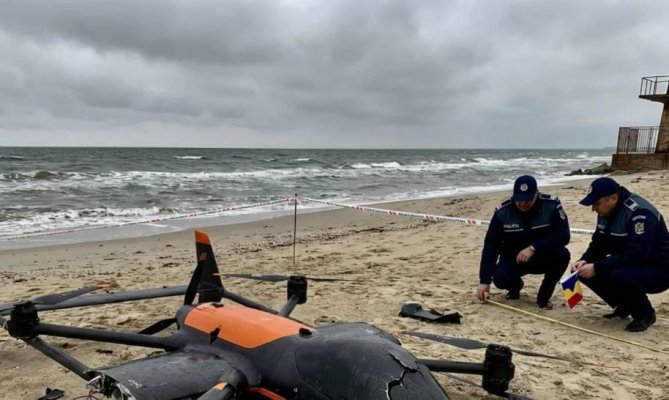 Dronă prăbușită, la Tuzla. Autoritățile sunt în alertă