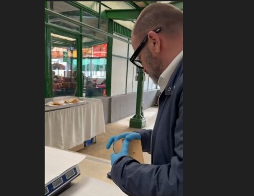 Horia Constantinescu a descins în localurile care servesc gyros și shaorma din Constanța. Video