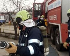 Incendiu într-un bloc din Mangalia pornit de la un scuter electric