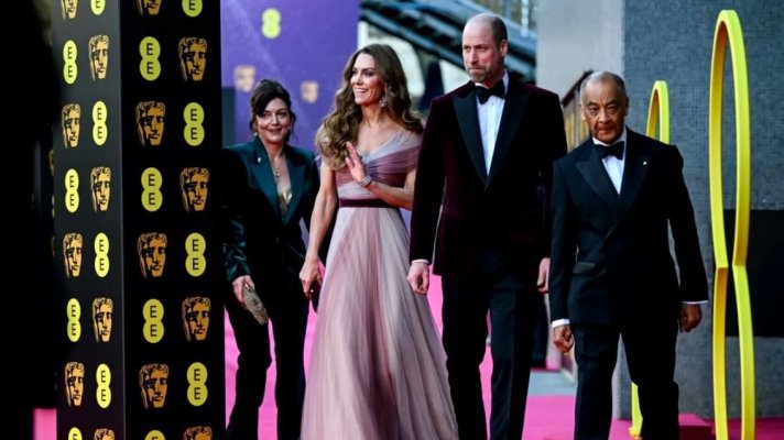 Kate Middleton și Prințul William, apariție bulversantă la Premiile Bafta