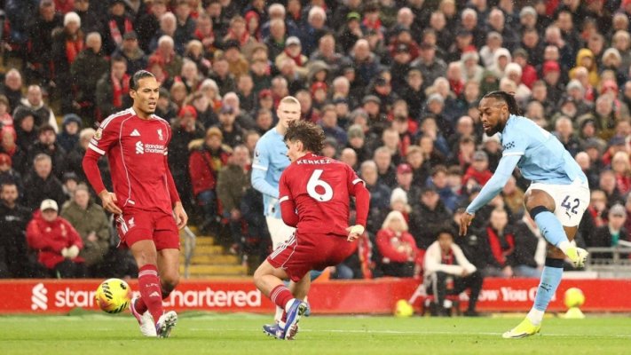 Liverpool - Manchester City 1-2. Cormoranii sunt învinși în prelungiri 