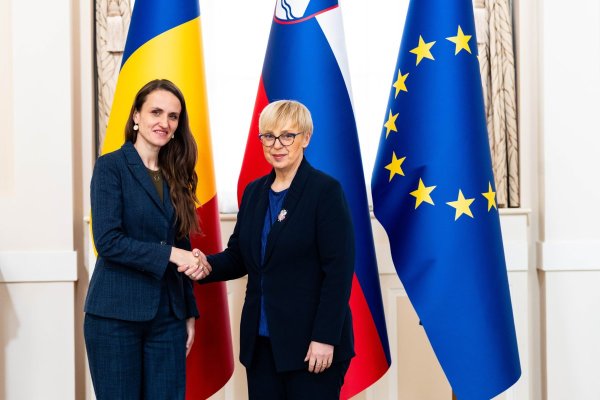 Oana Țoiu, ministrul Afacerilor Externe, a întreprins o vizită oficială în Republica Slovenia