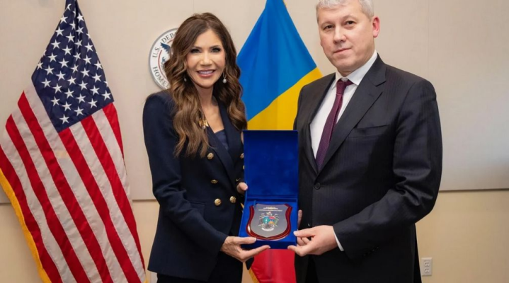 Cătălin Predoiu, șeful MAI, s-a întâlnit cu Kristi Noem, secretarul pentru Securitate Internă al SUA