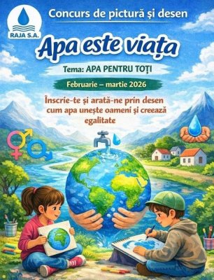 RAJA lansează concursul ”Apa este viața! 2026”