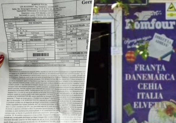Un colet trimis de o constănțeancă în Germania prin Romfour Tur... s-a pierdut... pe drum... sau a fost mâncat! 