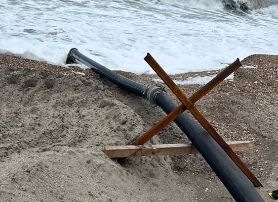 O conductă deversa deșeuri în Marea Neagră. ABADL a intervenit! Video