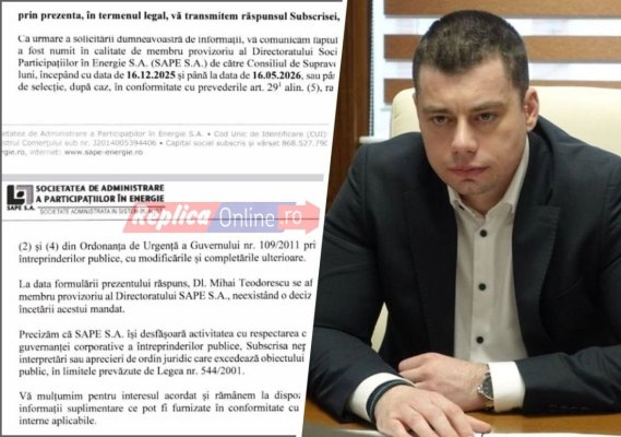 Cu toate că încalcă legea... directorul Portului, Mihai Teodorescu, ia indemnizație și din consiliul de administrație al SAPE