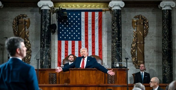 Donald Trump a făcut un show incredibil la discursul despre Starea Națiunii