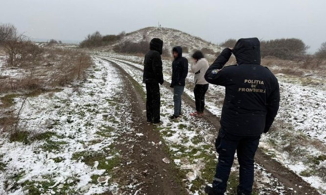 Trei cetățeni turci prinși în Mangalia  fără documente valabile pentru a călători în spaţiul Schengen! Video