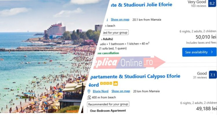 Eroare de sistem sau... realitate?! Un sejur de o săptămână, în Eforie, ajunge la 10.000 de euro! 