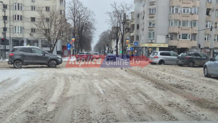 Starea drumurilor la ora actuală în Constanța: trafic îngreunat pe principalele artere
