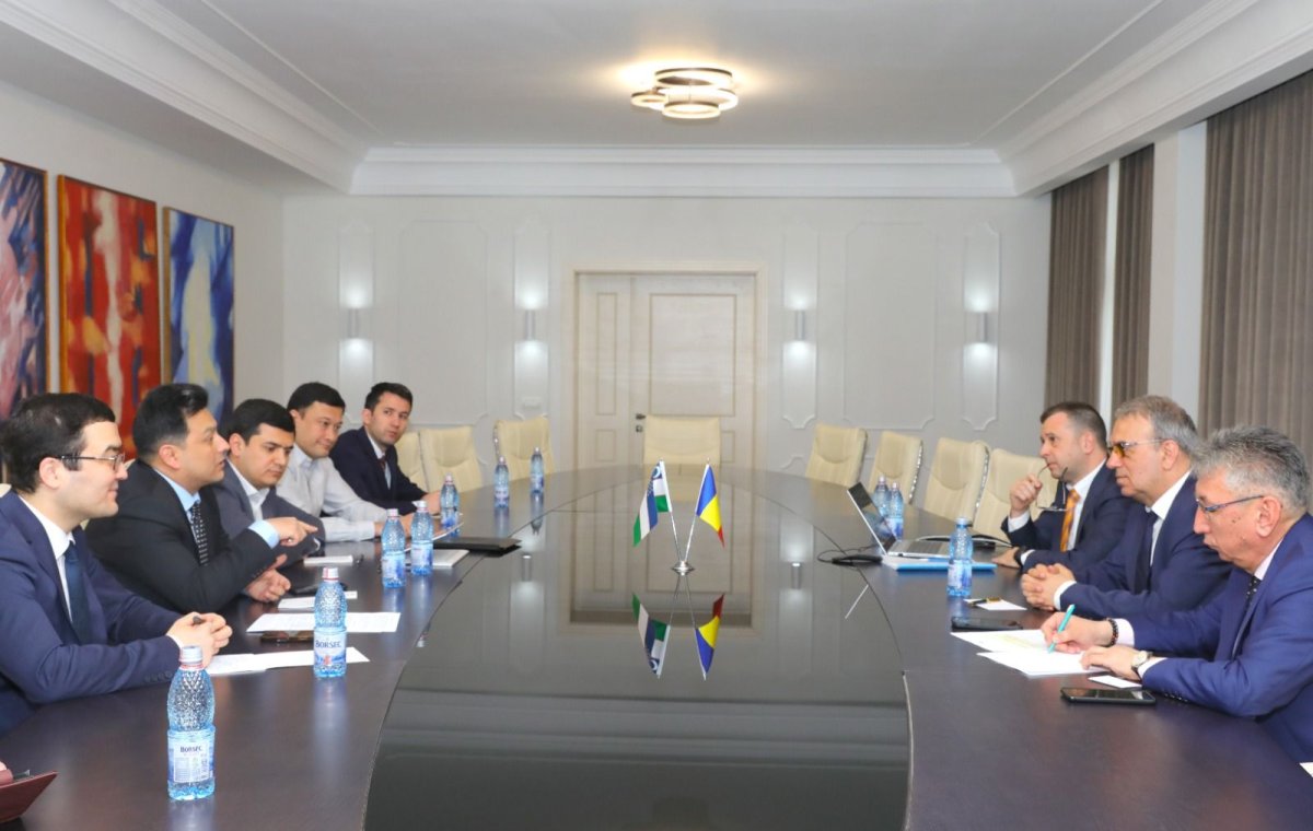 Vergil Chitac si Razvan Filipescu s-au intalnit cu ambasadorul Uzbekistan in Romania