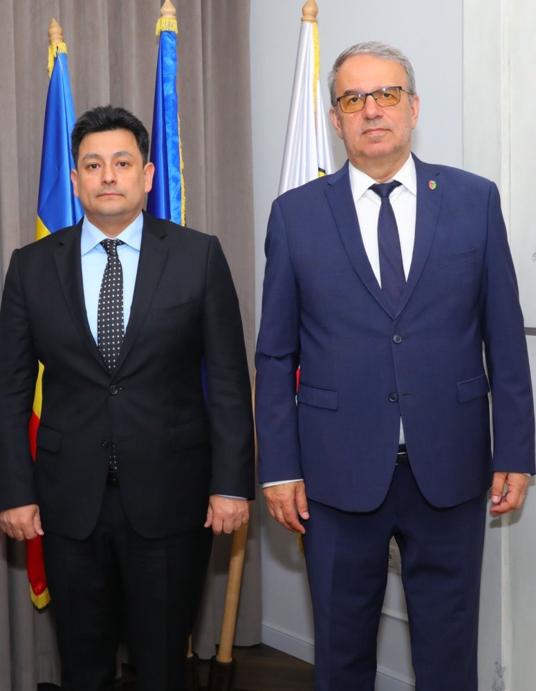 Vergil Chitac si Razvan Filipescu s-au intalnit cu ambasadorul Uzbekistan in Romania