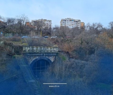 CFR lansează licitația de 100 de milioane de euro pentru reabilitarea și extinderea cu 200 de metri a Tunelului Palas