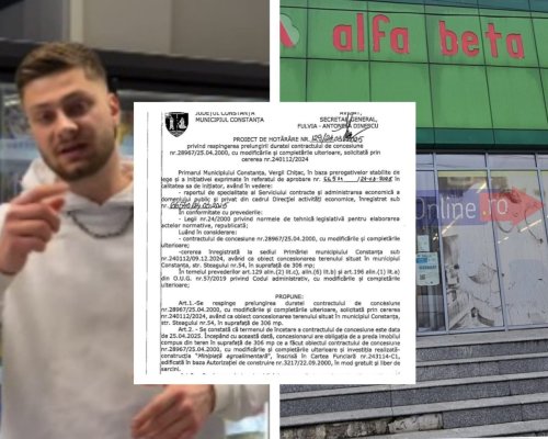 Dan Armeanu, de la Alfa Beta, ține cu dinții de magazinul din cartierul Coiciu... deși Primăria Constanța nu i-a mai prelungit contractul 