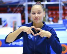 Campioana Melisa Orazacai a revenit în gimnastică!