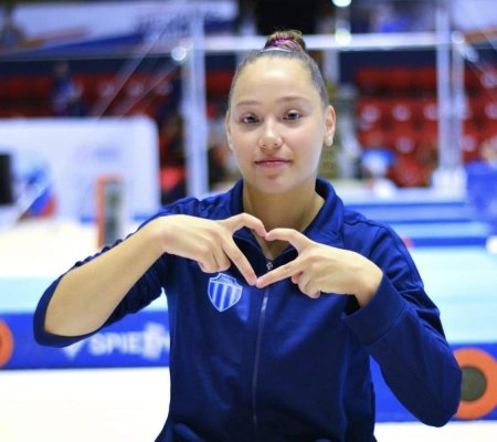 Campioana Melisa Orazacai a revenit în gimnastică!