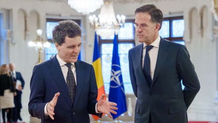 Nicușor Dan se întâlnește cu șeful NATO, Mark Rutte, după ce Iranul a amenințat România