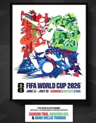 Fotbal: FIFA a prezentat afișul oficial al Cupei Mondiale 2026