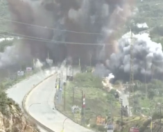 Au apărut primele imagini cu podurile aruncate în aer de Israel, la ordinul lui Netanyahu. Video