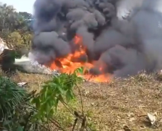 Un avion cu peste 100 de militari la bord s-a prăbușit în sudul Columbiei. Video