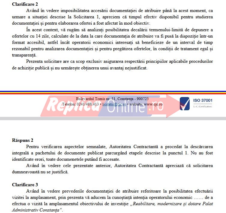 Licitatie cu cantec, pentru reabilitarea Palatului Administrativ. 25 de firme ravnesc la contractul de 80 de mil. de lei   