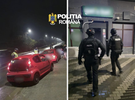 Razii ale polițiștilor, pentru menținerea siguranței publice 