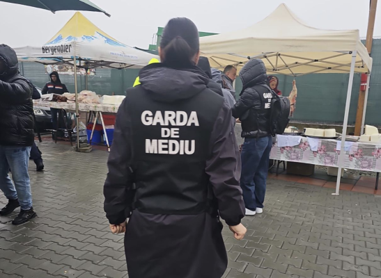 Garda de Mediu a descins la târgul de vechituri din zona variantei Ovidiu