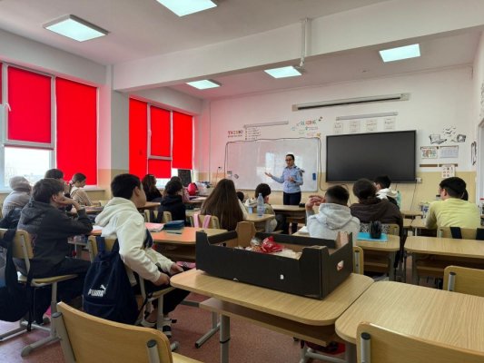 ISU Dobrogea a desfășurat activități de pregătire pentru situații de urgență în școli