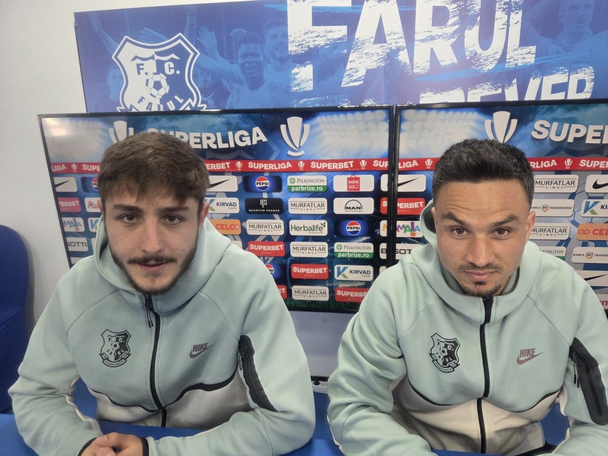  Conferinta de presa FC Farul Constanta, inaintea primului meci din play-out! Video