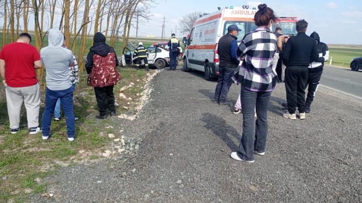 Accident grav între Cobadin și Ciocârlia: o femeie a murit! Video