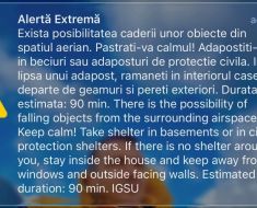 Mesaj Ro-Alert trimis locuitorilor din Tulcea, din cauza războiului din Ucraina