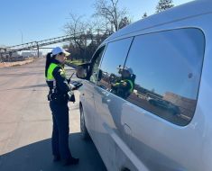 Mai mulți șoferi au primit amenzi pentru nerespectarea legilor rutiere, în Portul Constanța