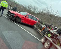 Accident rutier pe Autostrada A2, în zona localității Medgidia