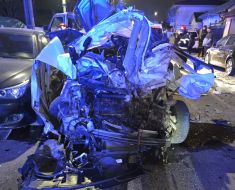 Accident rutier grav, la Ovidiu. Două persoane au ajuns la spital cu politraumă