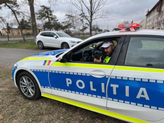 Razii ale polițiștilor constănțeni, pe drumurile din oraș: Amenzi de peste 100.000 de lei și 14 permise suspendate