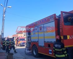 Incendiu la o locuință din Palazu Mare. Video