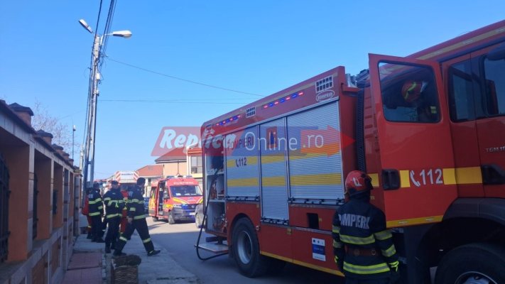 Incendiu la o locuință din Mihail Kogălniceanu