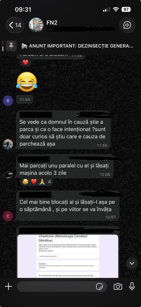 Cu asa rector, nici soferii de la Universitatea Ovidius n-au invatat regula bunului simt